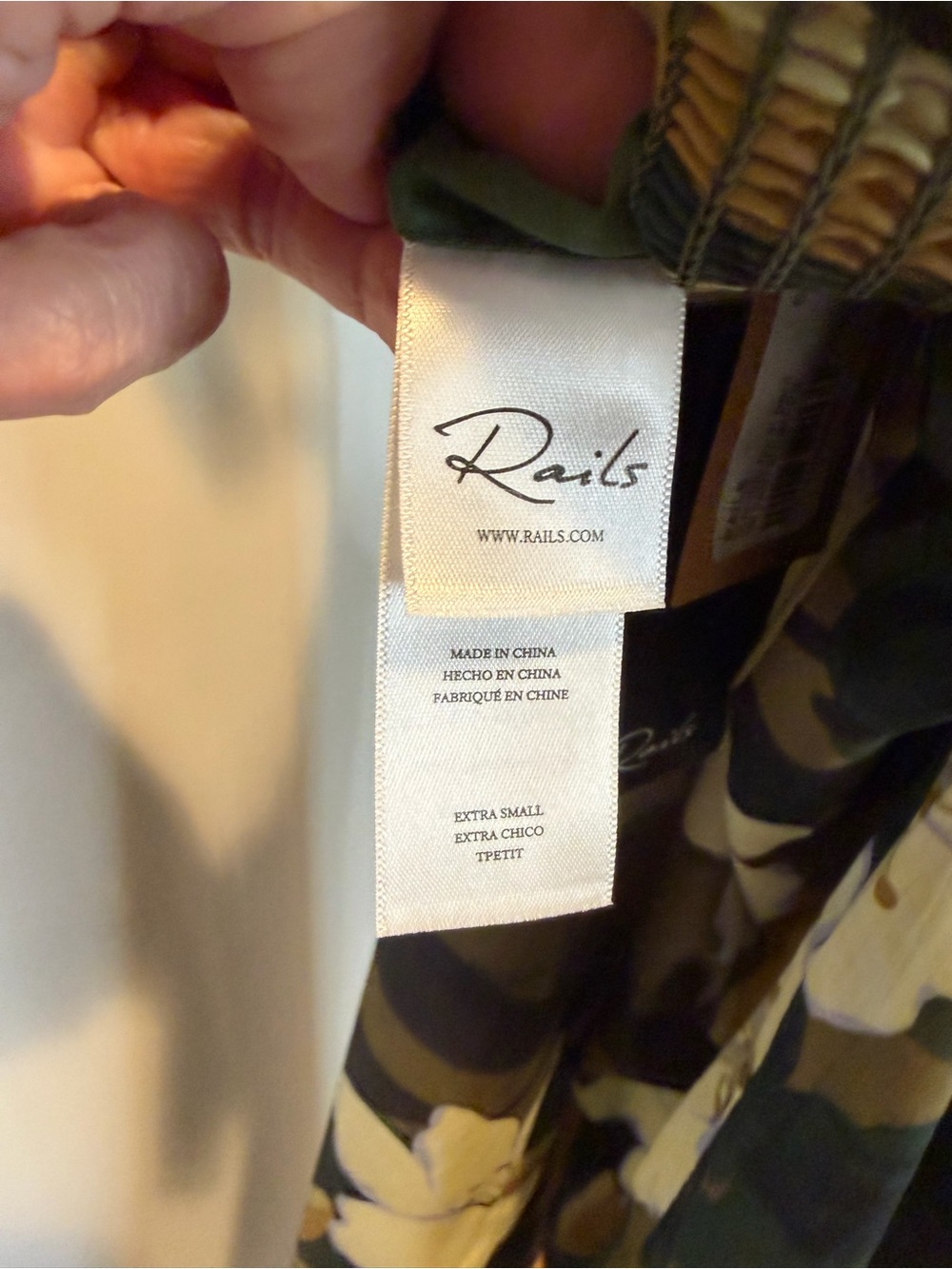 *RAILS* Brendon Floral Wide Leg Pants XS - Picture 9 of 12